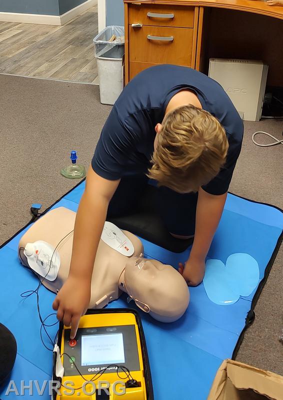 CPR training