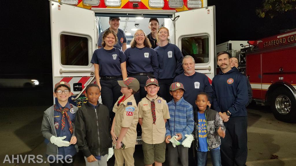 Scouts for first aid