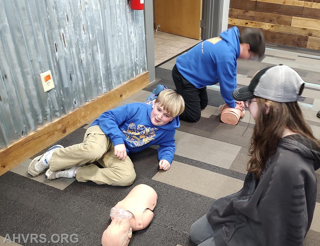 Scouts- CPR training