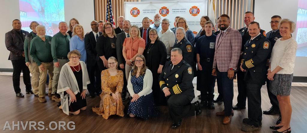 Stafford County Fire Rescue Awards Dinner