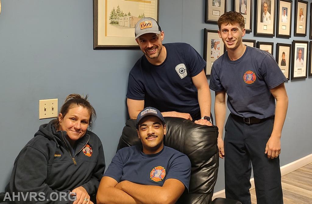 Friday night duty crew