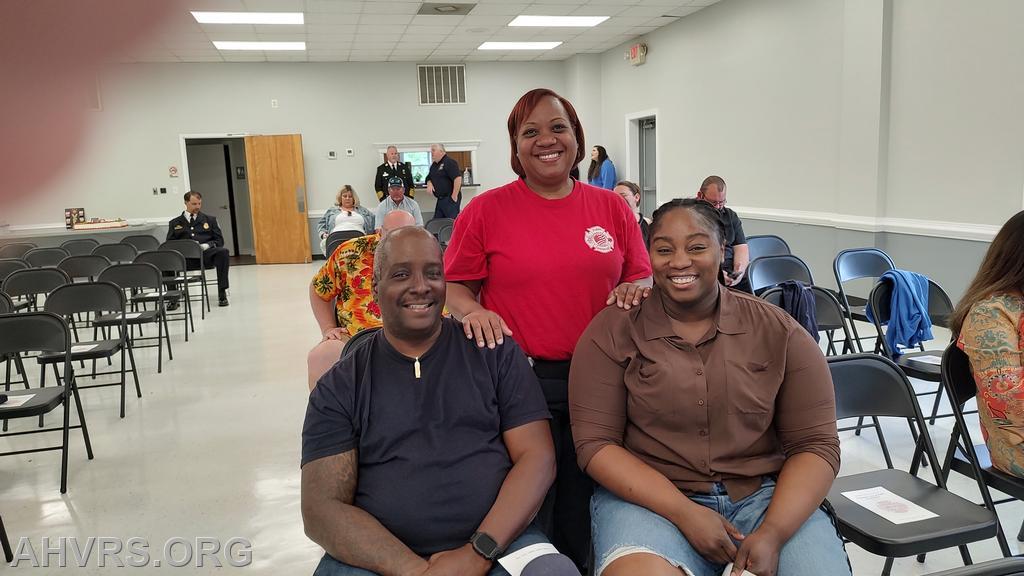 Volunteer Fire And EMT class Graduation
Natasha completed te Fire academy