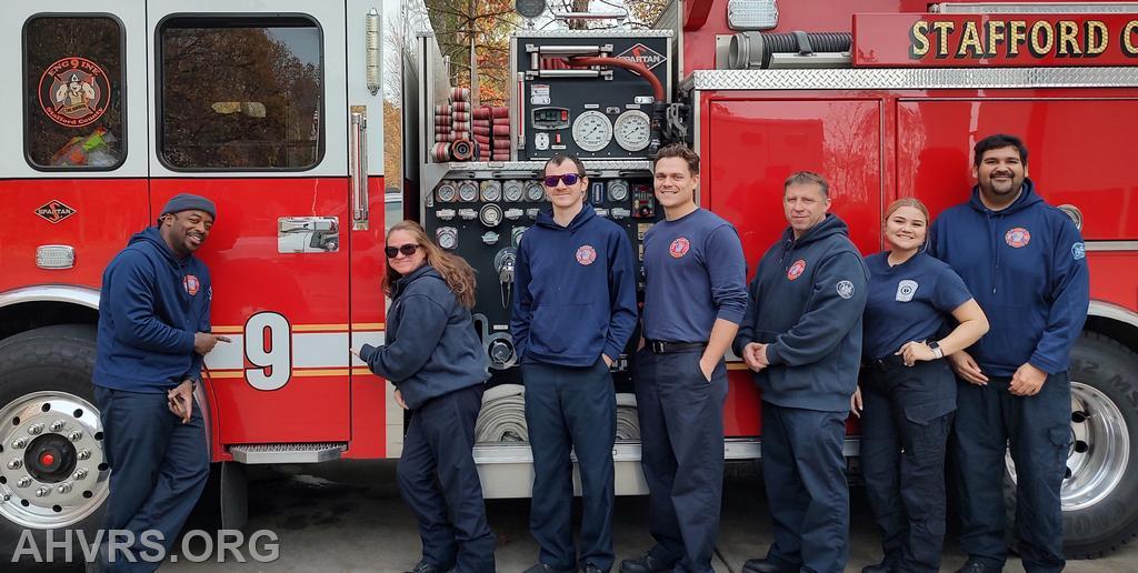 Sunday engine and ambulance crews