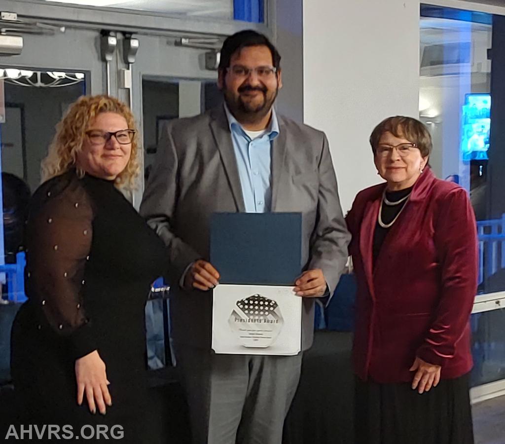 Sergio = President's Award recipient
