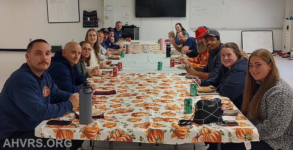 Thanksgiving with Engine 9, Ambulance 9, Medic 10 and Ambulance 3