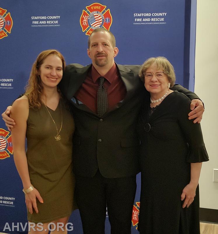 Stafford County Awards dinner
Chris , Paul and Ariel Schoon