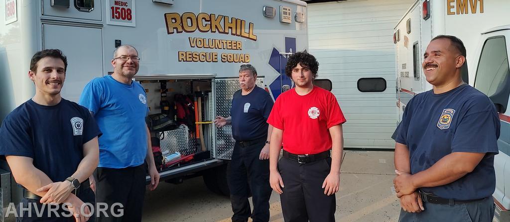 Ambulance Driver training class