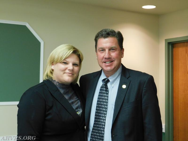 Angela Wilhelm and Jack Cavalier