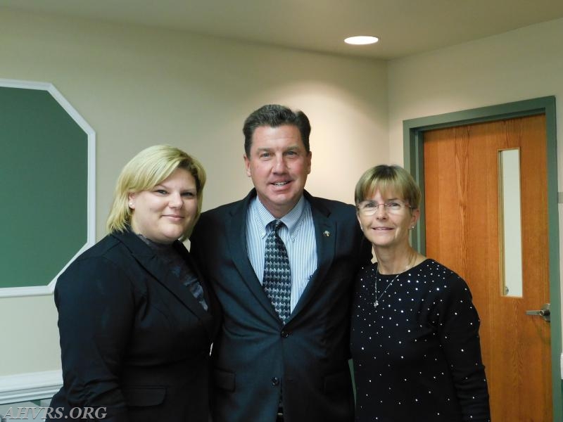 Angela and Jayne with Jack Cavalier