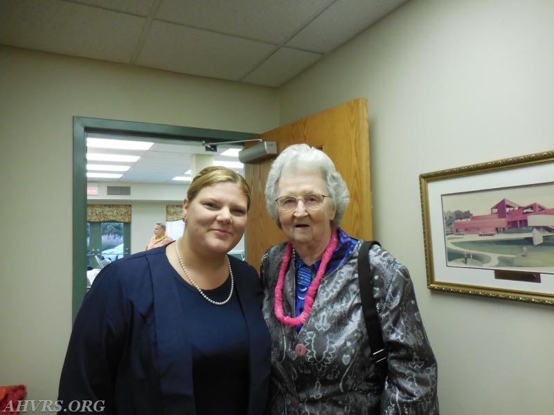 Angela and Miss Charlotte
2016