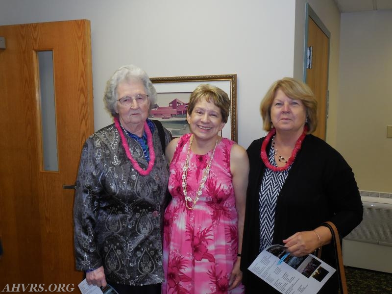 Chris with Charlotte Crismond and Patty Phillips
2016