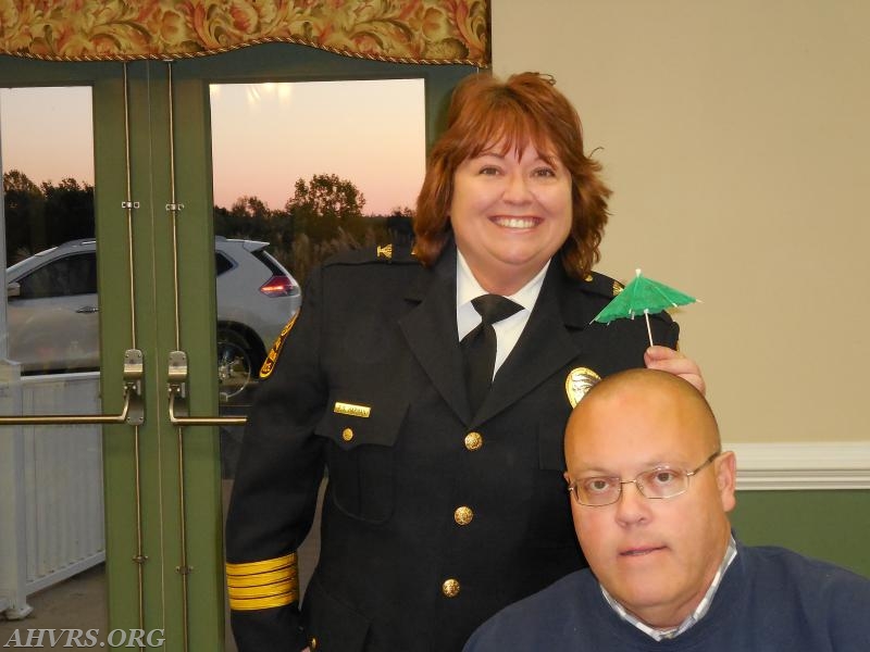 Chief Harmon and Merritt Burkhart
2016