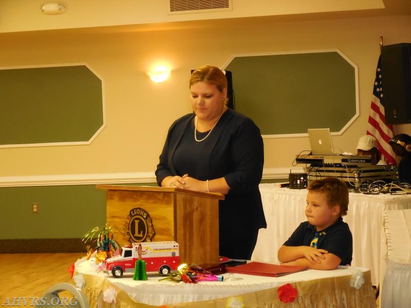 Award Presentations with a little helper
2016