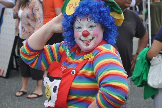 Just clowning around . NNO 2013