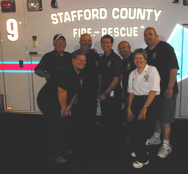 National Night Out 2013
Front: Angela Wilhelm and Chris Schoon
Back: Mike Schaefer, Bob Zink, Brody Black, Arnie Griffis and James Boswell