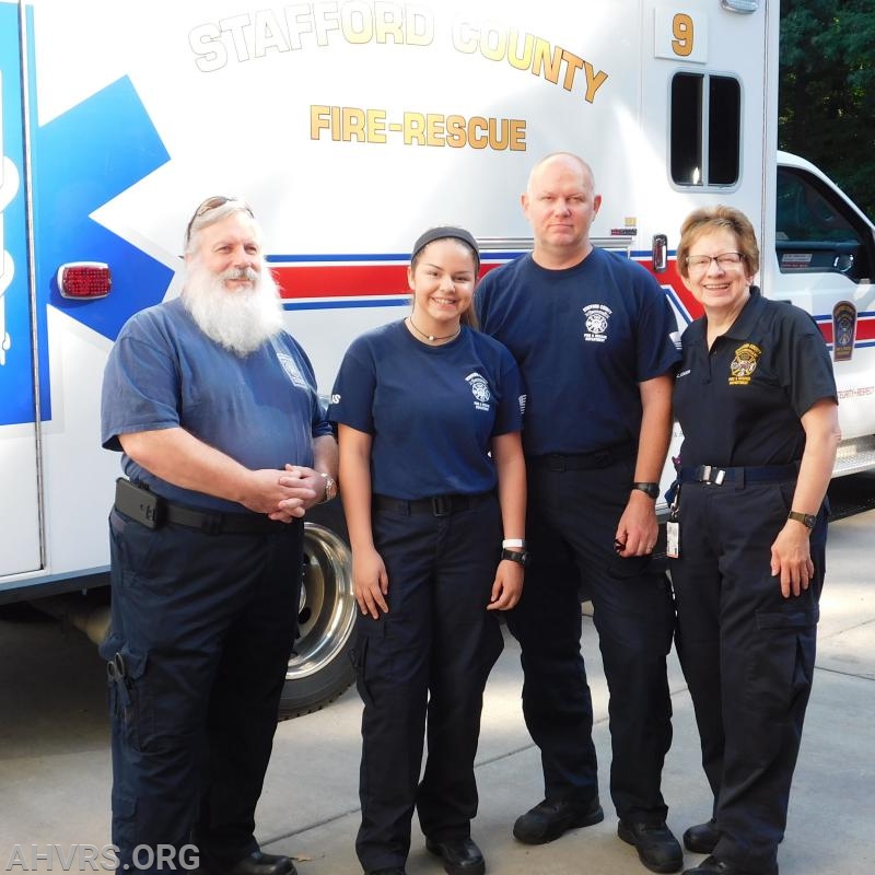 Duty crew: Bob Brandel, Baileigh Mc Bride, Andrew Niemann, and Chris Schoon