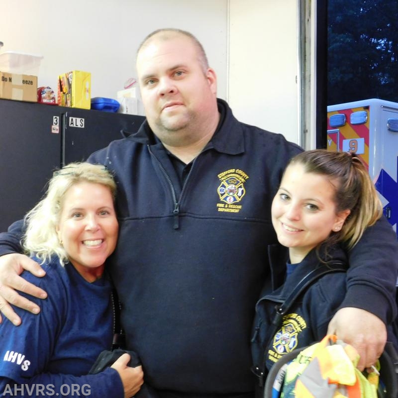 Kathy Webster, James Boswell and Danielle Shriver