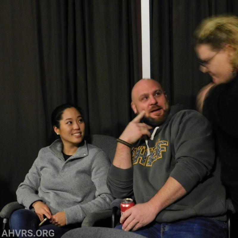 Helen, Joe and Angela
December Meeting Night