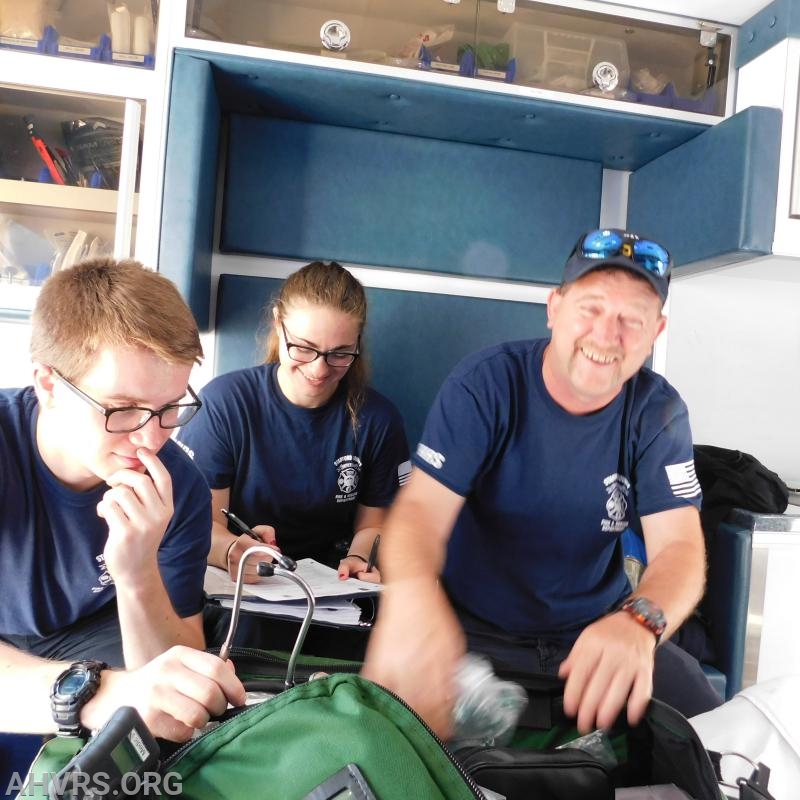checking out the unit