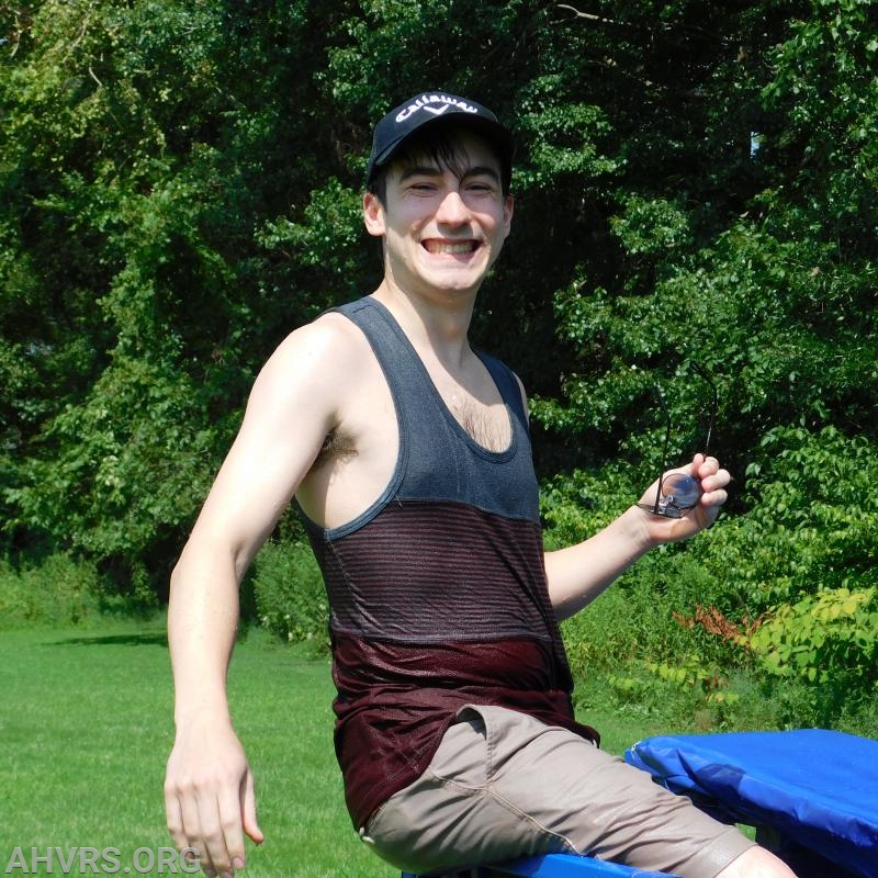 Anniversary Picnic ; Travis, after the Dunk tank