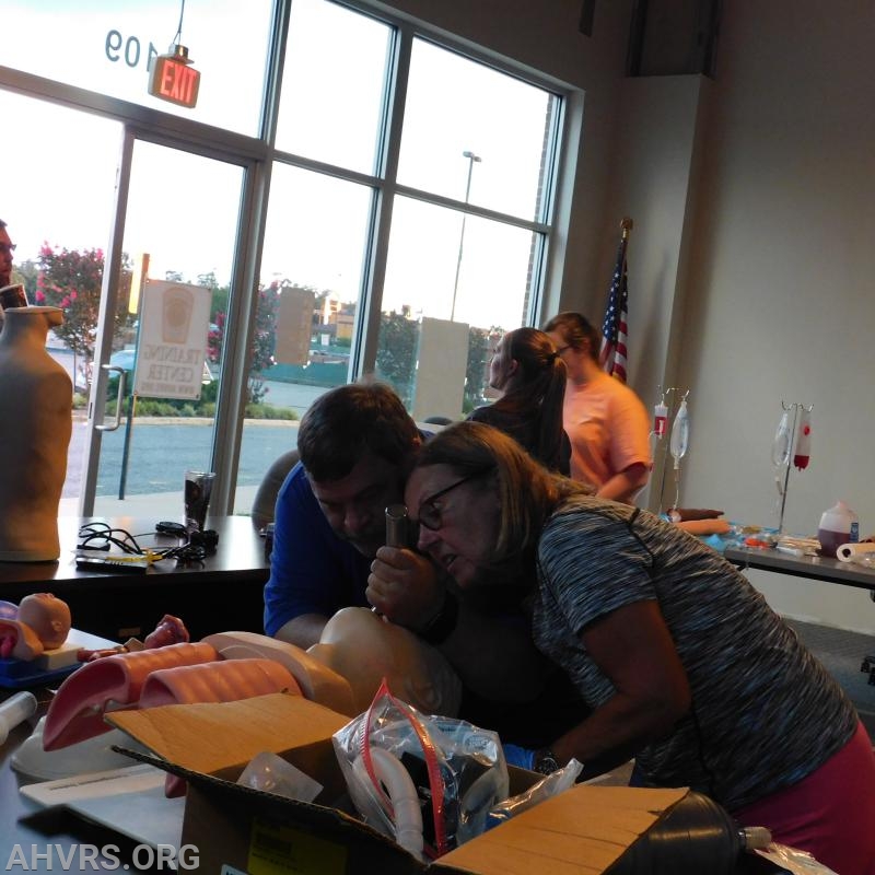 Airway training: Emmett and Joanne