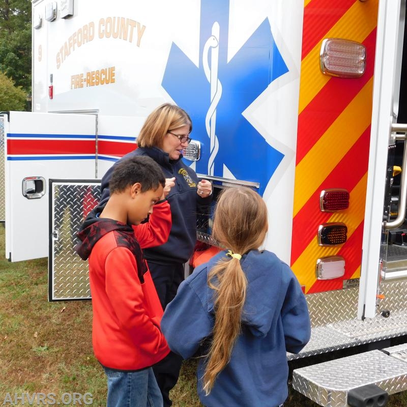 Fall Festival 
Traci show off the unit