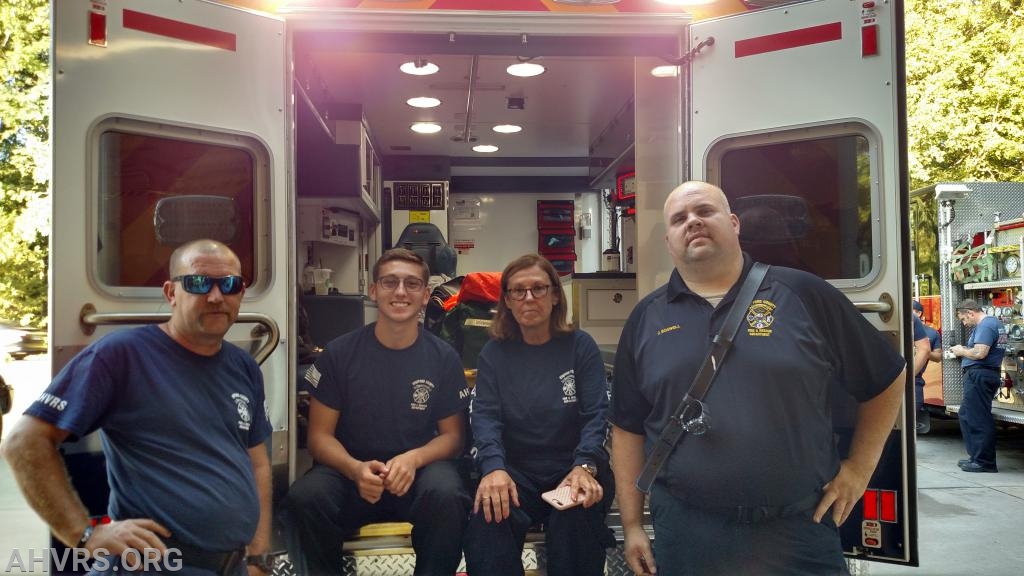 Friday night lights EMS crew
Chris, Jonathan, Joanne, James