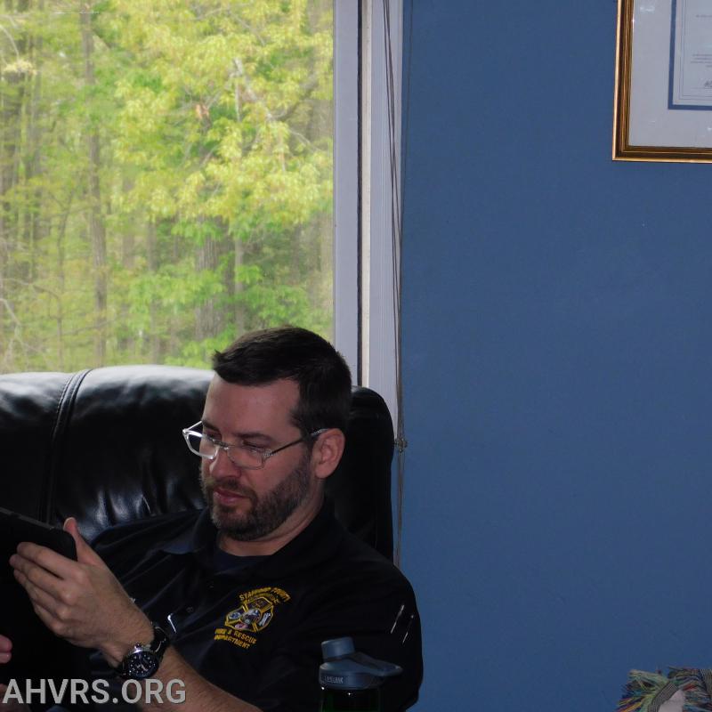 Sean, ignoring the camera