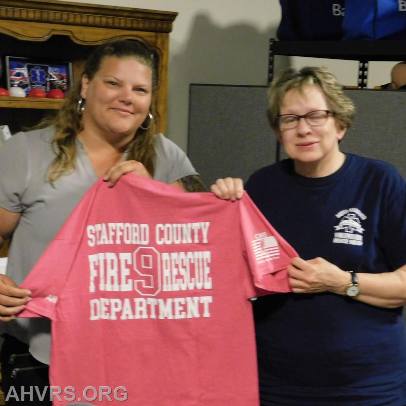 Angela with Chris, 10 year cancer Survivor