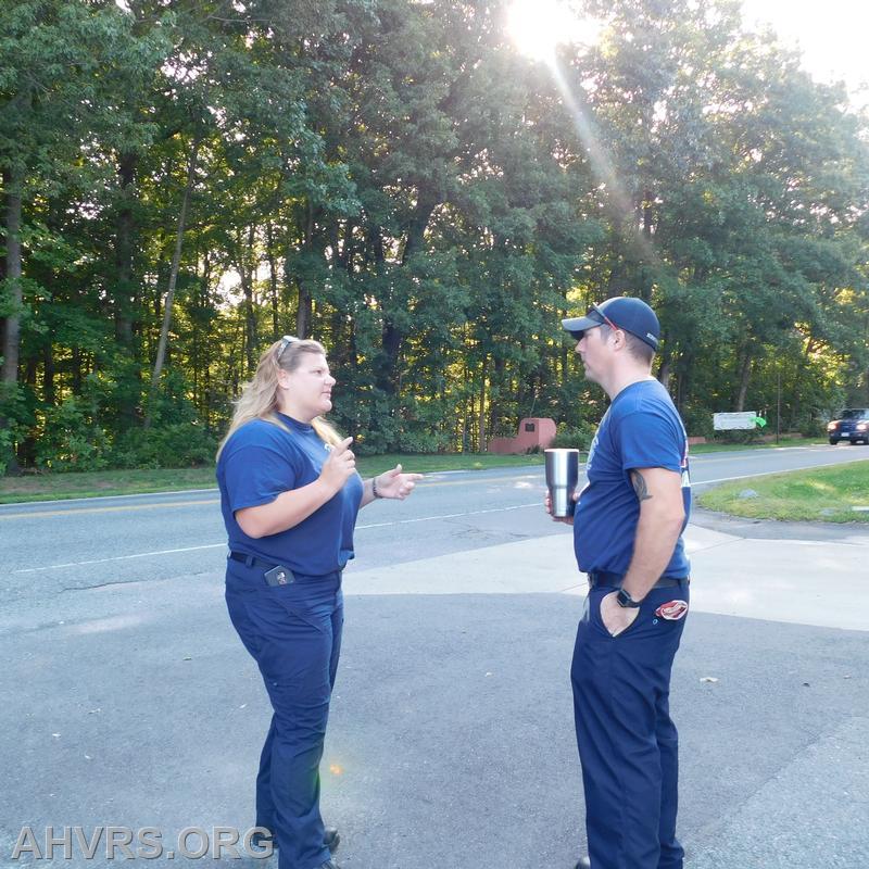 many discussions happen in the parking lot