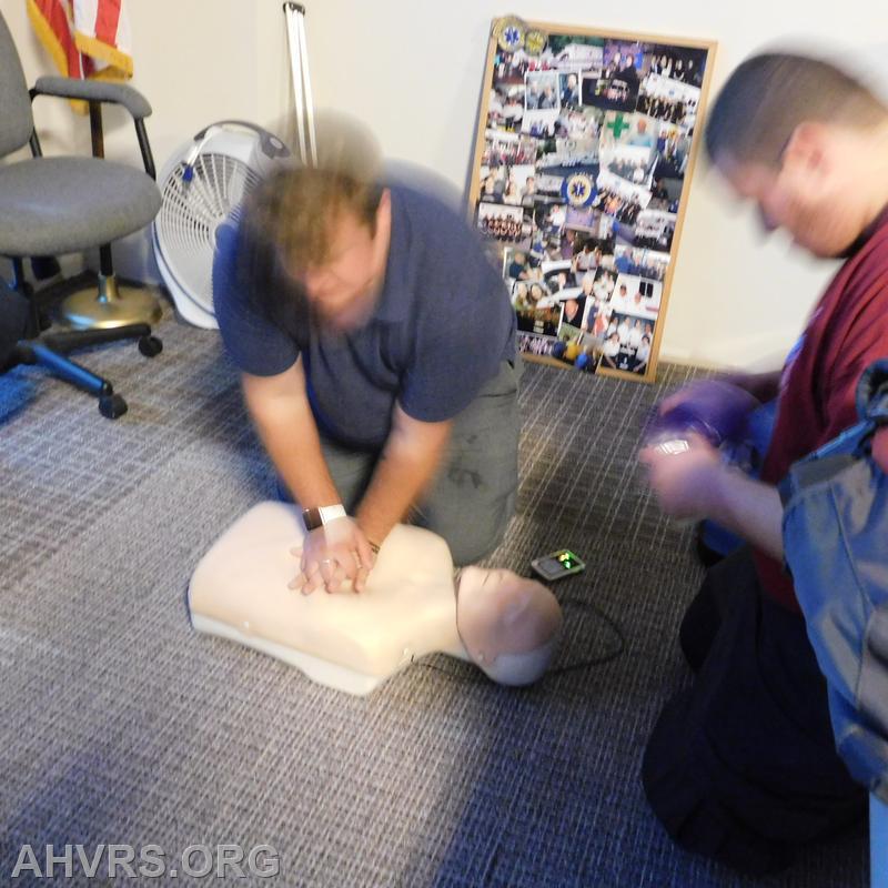 CPR practice