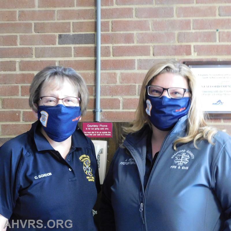 Chris and Angela 
BOS meeting honoring Women's History Month and EMS Leadership
