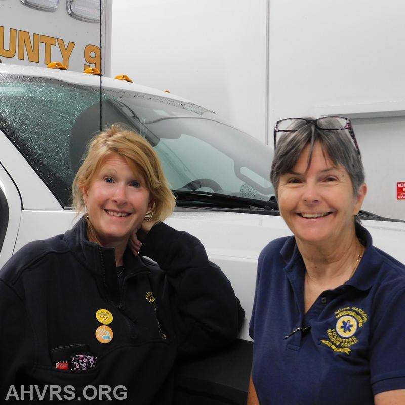 duty crew May 2021
Patricia and Jayne