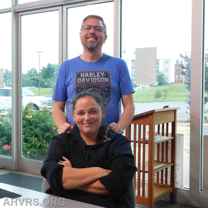 Jeff and Samantha 
August Meeting Night