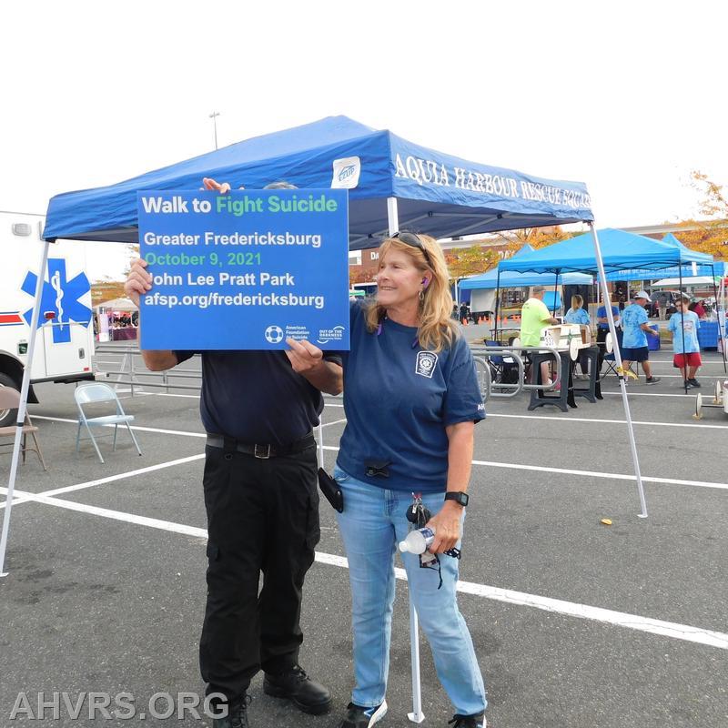 National Night Out
Rescue Chief Patricia Copeland