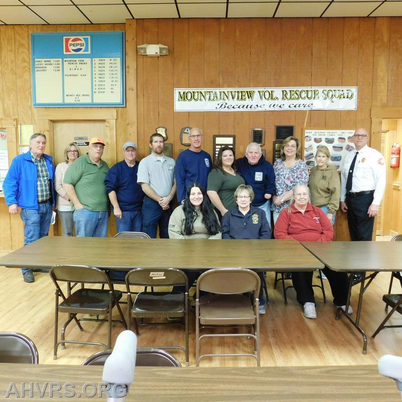 Fire Rescue Association meeting