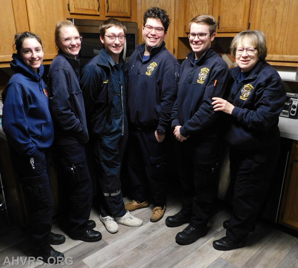 Sunday's Crews- Brittany, Jena, Jonathan, Bryce, Matt, Chris