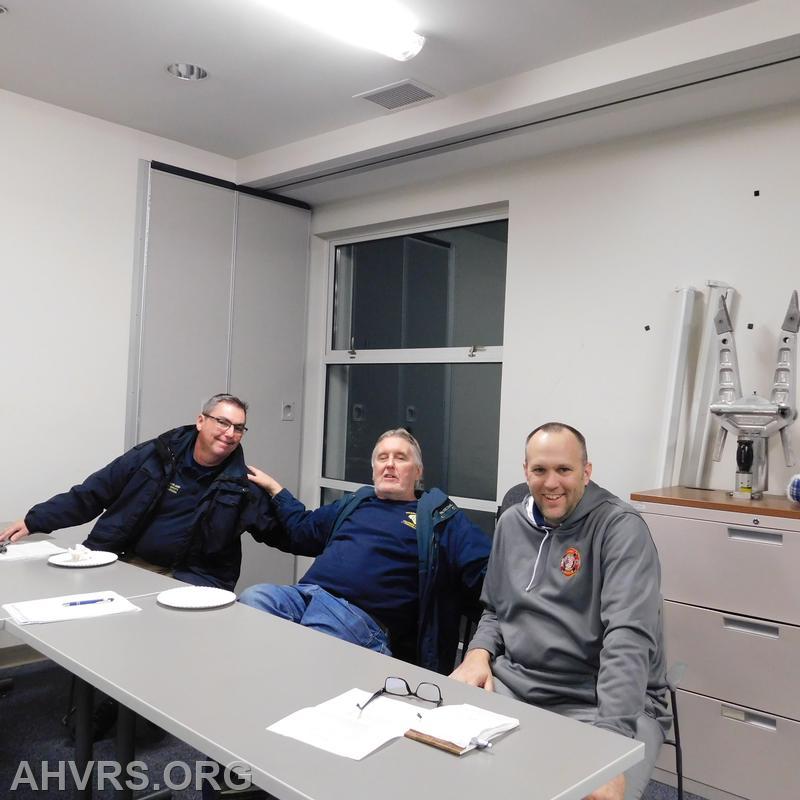 FRA meeting Roger, Jim and Bobby