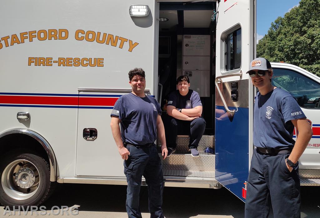 Bryce, Hailey, Austin- duty crew
