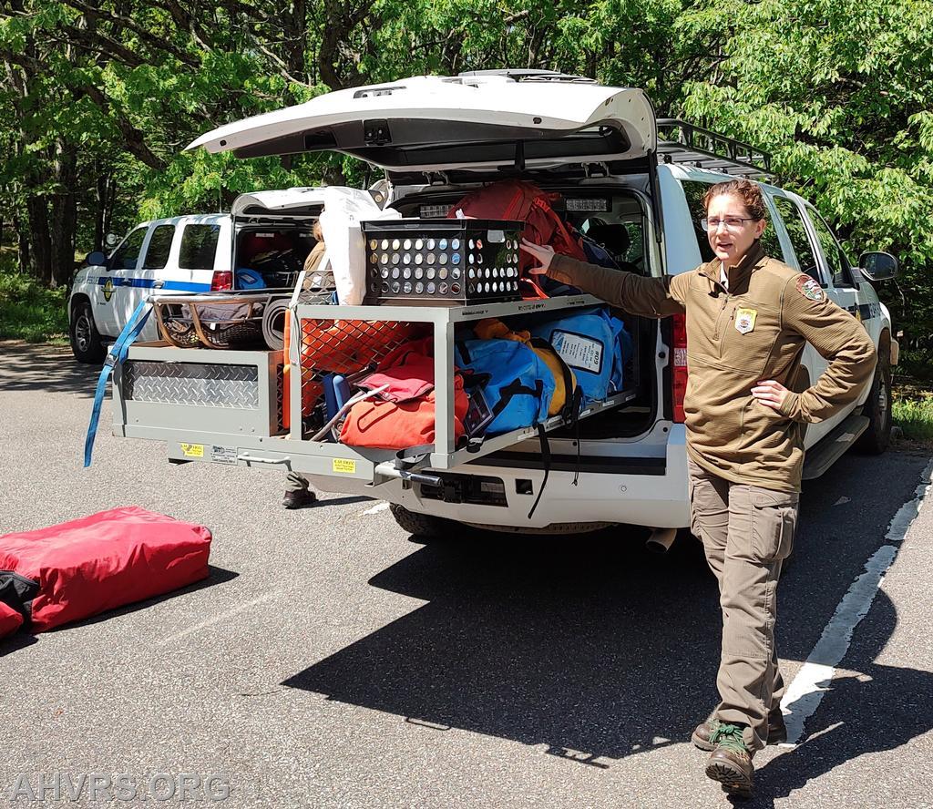 Emergency response at National Forest