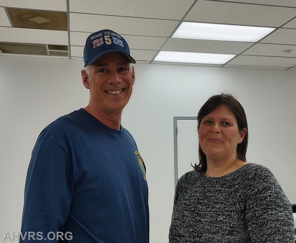 Brook Volunteer Faire and Rescue reps
