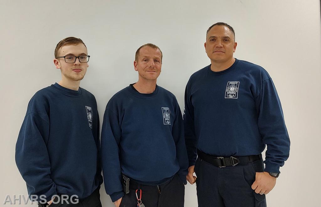 Corbin, Mikey, and Giovanni- Widewater Fire department