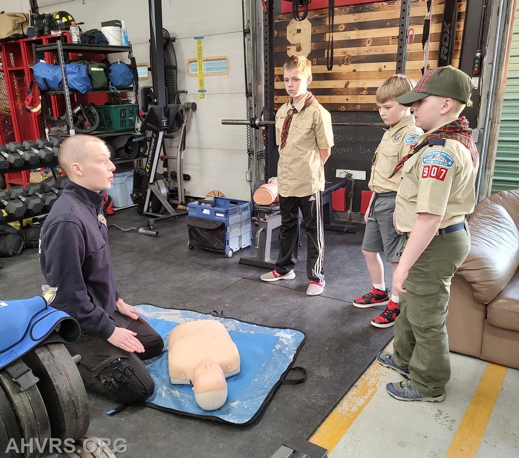 CPR training