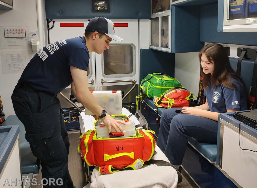 Matt and Liliana
unit check off