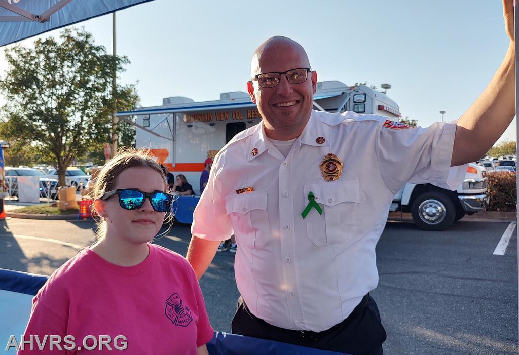Caleigh with Chief Lace