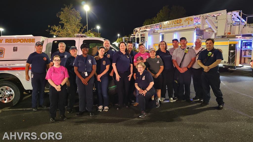 Thanks to the volunteers who fitted 329 helmets- NNO